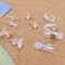 125 clear push pins set 5 styles steel point thumbtacks for cork and bulletin boards